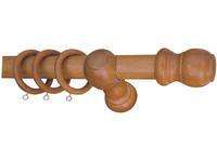 WOODEN CURTAIN RODS