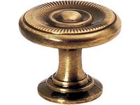 KNOBS WITH 1 HOLE GOLD