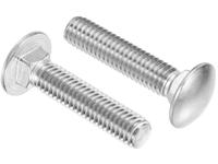 CARRIAGE BOLTS DIN 603 GALVANIZED