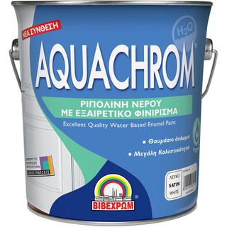 AQUACHROM ΛΕΥΚΟ 2.5LT SATIN