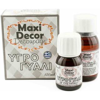 ΥΓΡΟ ΓΥΑΛΙ (Α+Β) 150ML MAXIDECOR