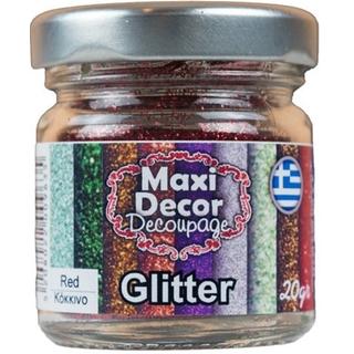 GLITTER RED 20GR