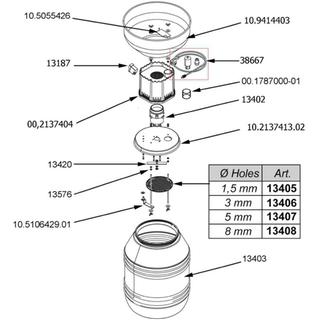 ΜΥΛΟΣ ΑΜΑ 1200 WATT ΜΕ ΔΟΧΕΙΟ