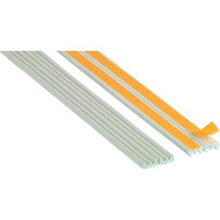 WEATHERSTRIP FLAT Ε244 /METER WHITE