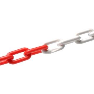 Plastic barrier chain