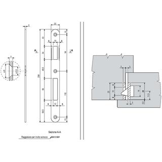 ΑΝΤΙΚΡΙΣΜΑ AGB ΟΒΑΛ ΚΙΤΡΙΝΟ ΓΙΑ ΠΟΡΤΑ ΑΣΦΑΛΕΙΑΣ