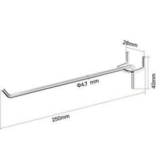 HOOKS SINGLE 27cm