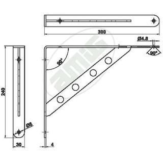 ANGLES DIAK.NIKEL 25CH30 WITH HOLES