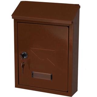 Mailboxes 0081 BROWN MEDIUM STRAIGHT