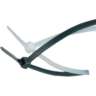 CABLE TIES 4.8Χ250 WHITE-BLACK