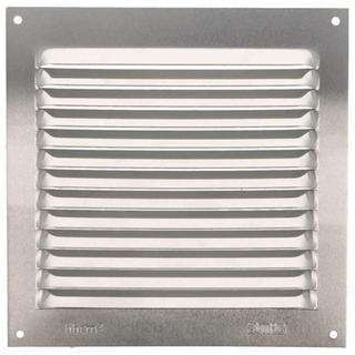 GRILL VENT 150Χ150 SILVER AMIG