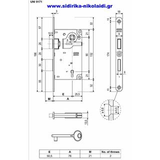 LOCK AGB CENTRO YELLOW