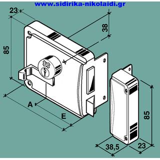 LOCK 80 EZCURRA 1.125C