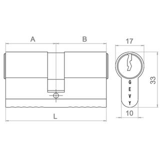 CYLINDER GEVY 100 ΧΧ