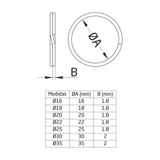 key ring AMIG 30