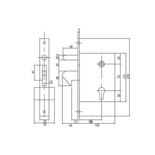 LOCK IBFM 447