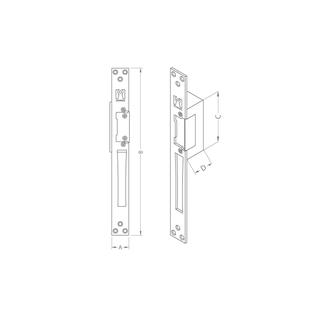 electric strike plates DOMUS 9902F