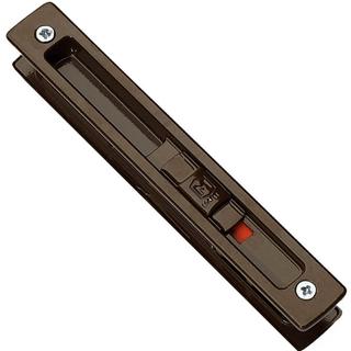 Sliding door lock BROWN