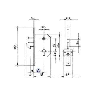 LOCK IBFM 447/S