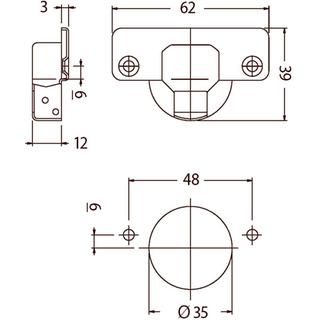 Cabinet hinges danco