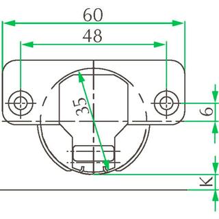 Cabinet hinges FGV