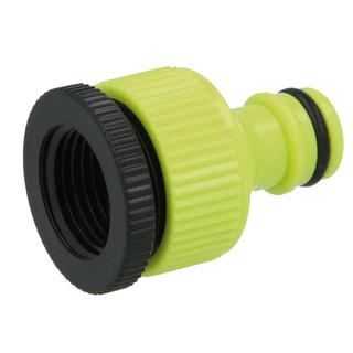 Threaded tap connector