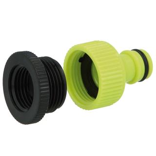 Threaded tap connector