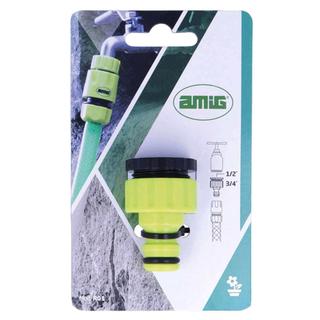 Threaded tap connector