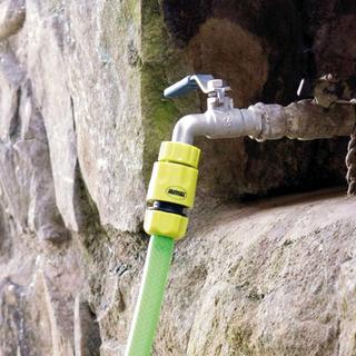 Threaded tap connector