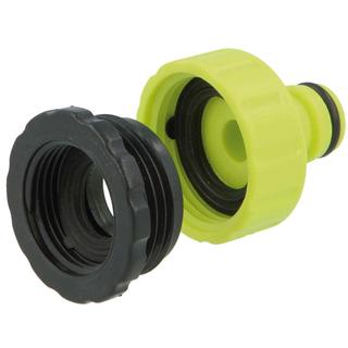 Threaded tap connector