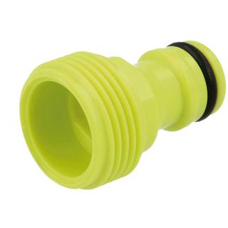 Threaded tap connector