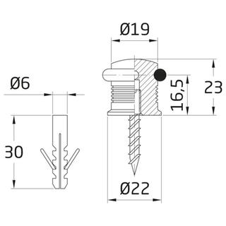 AMIG DOOR STOP ΝΙΚ-ΜΑΤ 204/22