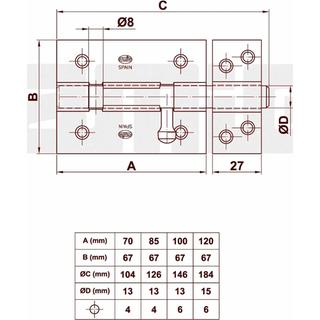 ΣΥΡΤΗΣ AMIG 454/70ΜΜ TROPICAL ΓΚΡΑ