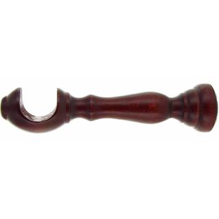 SUPPORT FOR WOODEN RODS Φ35 CHERRY BROWN LONG