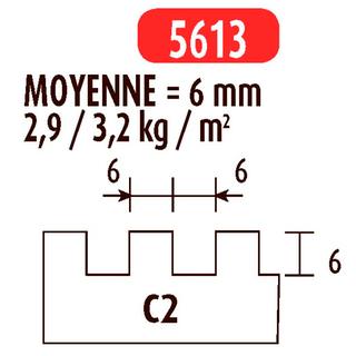 ΣΠΑΤΟΥΛΑ 5613.20CM 6Χ6