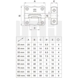 ΣΥΡΤΗΣ Τ.AMIG 384-50 ΝΙΚΕΛ ΓΚΡΑ