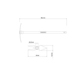 ΣΚΑΛΙΣΤΗΡΙ TRAMONTINA 77804-43CM