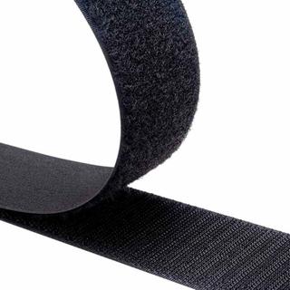 VELCRO 2X50CM BLACK