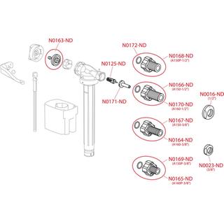 Float valve 3 / 8-1 / 2