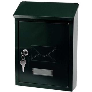 Mailboxes 0081 BLACK MEDIUM STRAIGHT