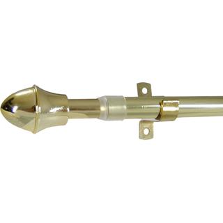 CURTAIN ROD 12ΜΜ 55-85 GOLD PLATED