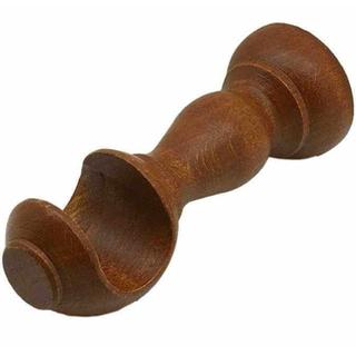 SUPPORT FOR WOODEN RODS Φ23  CHERRY BROWN