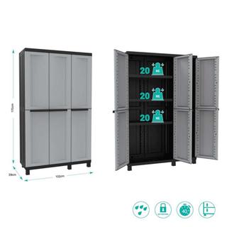 cabinet Twist Black 102A - 3 spaces