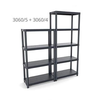 ΡΑΦΙΕΡΑ QBLACK 3060S/5  ΜΑΥΡΗ