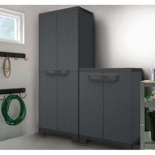 cabinet "ARDESIA" 68Χ39Χ170 GREY