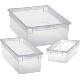 STORAGE BOX "ΒΟΧ S" TRANSPARENT