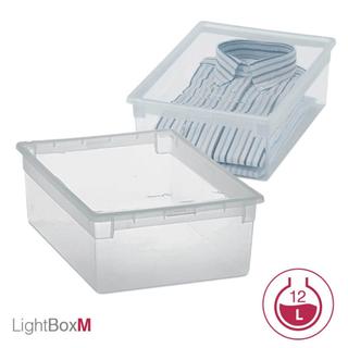 STORAGE BOX "ΒΟΧ Μ" TRANSPARENT