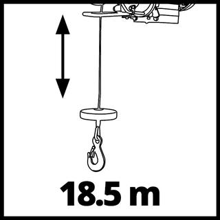 EINHELL Electric hoist TC-EH 250-18