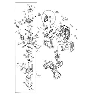 EINHELL TC-LL 2 self-leveling crosshair laser