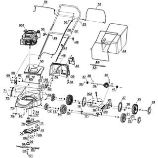 lawn mower  EINHELL GC-PM 46 S